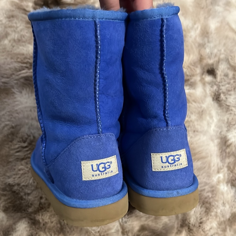Blue UGG Boots Size 6